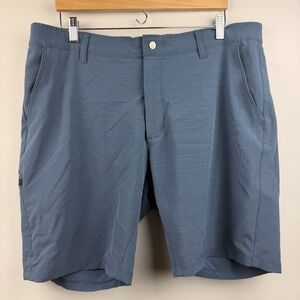 BYLT Kinetic Shorts Mens Sz XXL 38 Premium Basics Athletic Golf Casual Blue